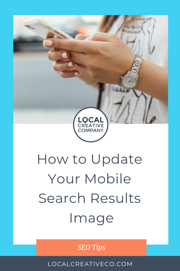 If you've been using Google on your phone lately, you might have noticed that thumbnail images are showing up next to a lot of the listings. 

This is an awesome SEO tip for photographers that gets your work in front of potential clients before they even click through to your website. It's another way to set yourself apart. 