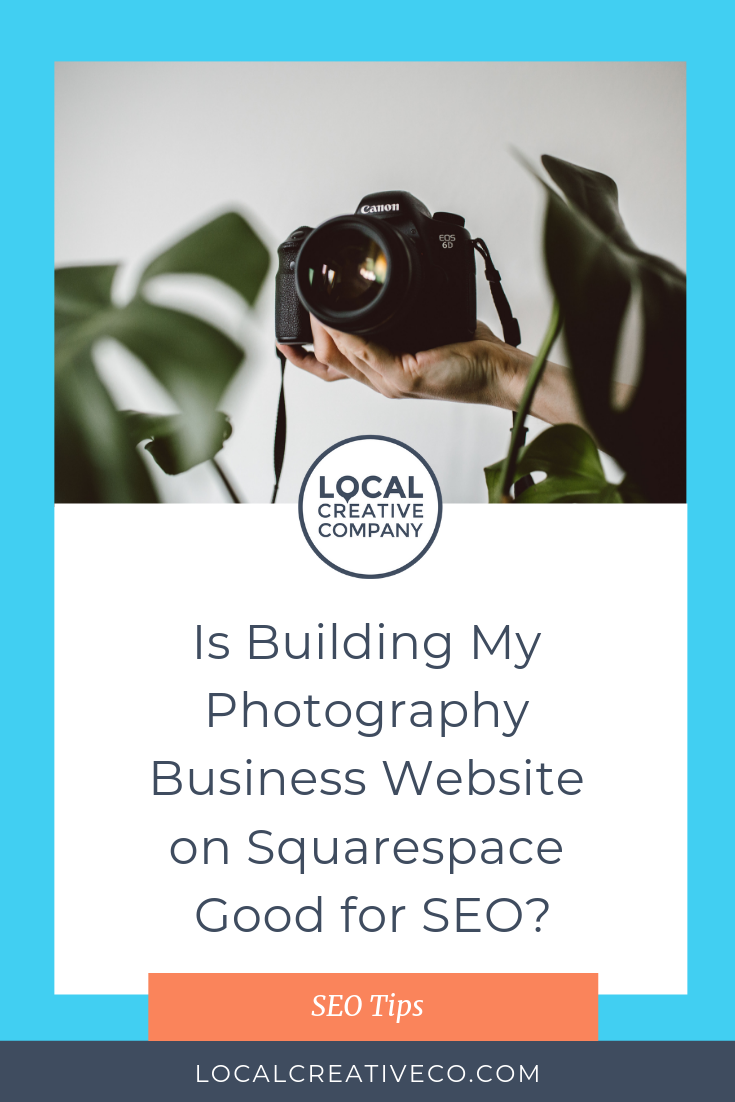 I get this question all the time. Of course you want to know that after spending hours of your time and possibly money on building a new website for your photography business on Squarespace that people are going to be able to find you on search engines like Google.