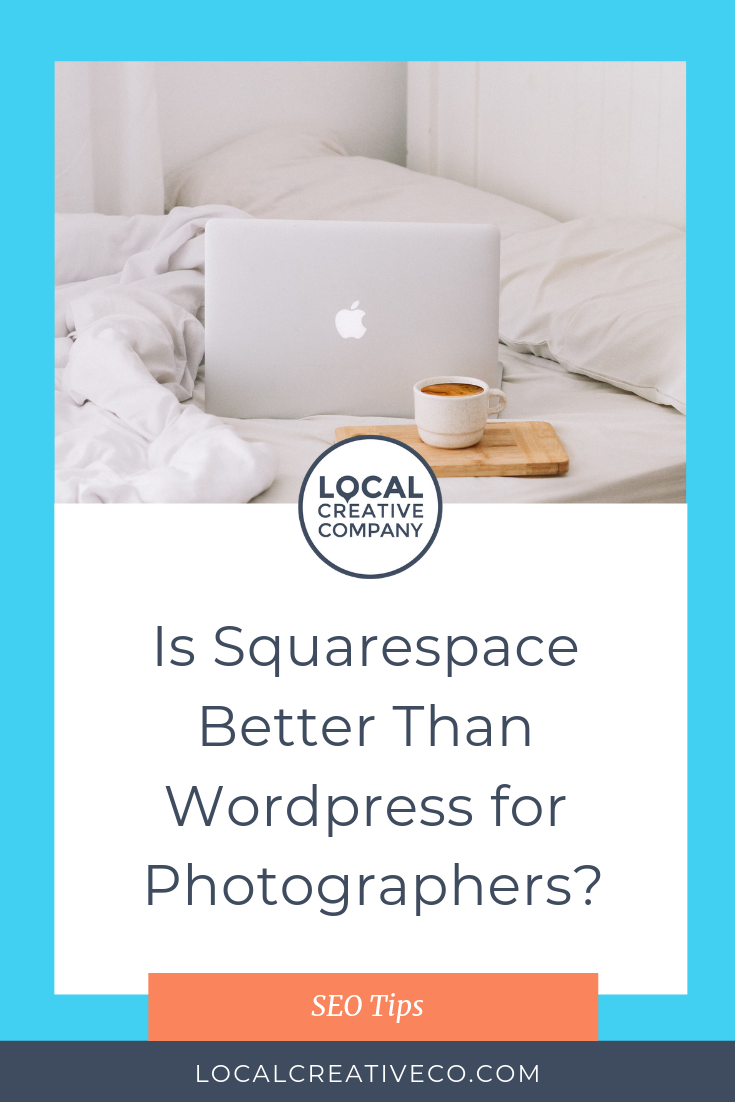 Squarespace vs. WordPress and why it matters for photographers.
It's tough to choose a platform when you're first building your photography business website. Or maybe you've already built your website and you want to know if you should stay where you are or switch.