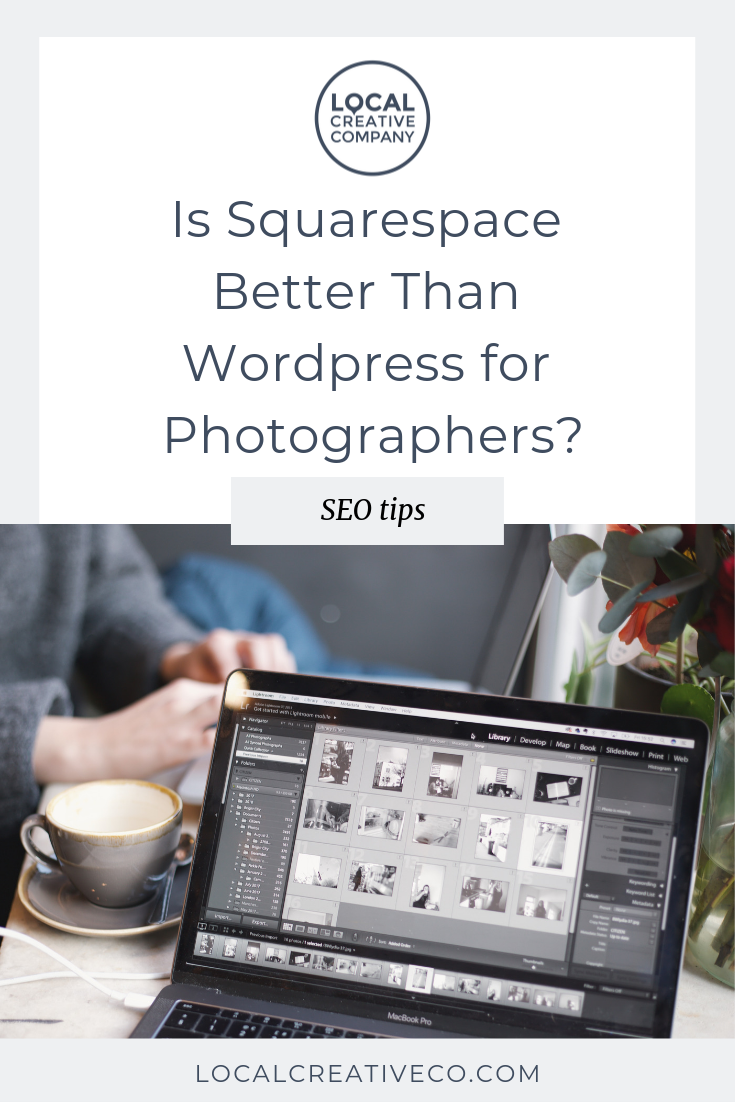 Squarespace vs. WordPress  and why it matters for photographers.  I'm going to share my thoughts on the topic and  what YOU, as a photographer, should take into consideration when making this decision.