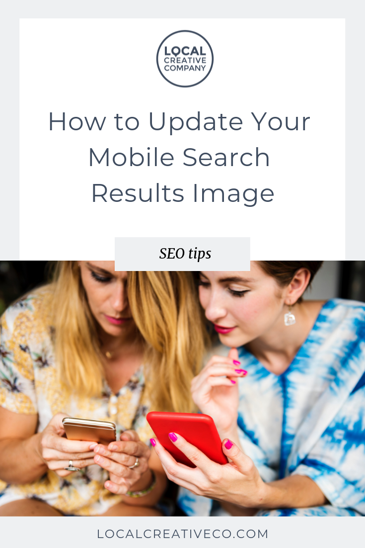 If you've been using Google on your phone lately, you might have noticed that thumbnail images are showing up next to a lot of the listings.   This is an awesome SEO tip for photographers that gets your work in front of potential clients before they even click through to your website. It's another way to set yourself apart.