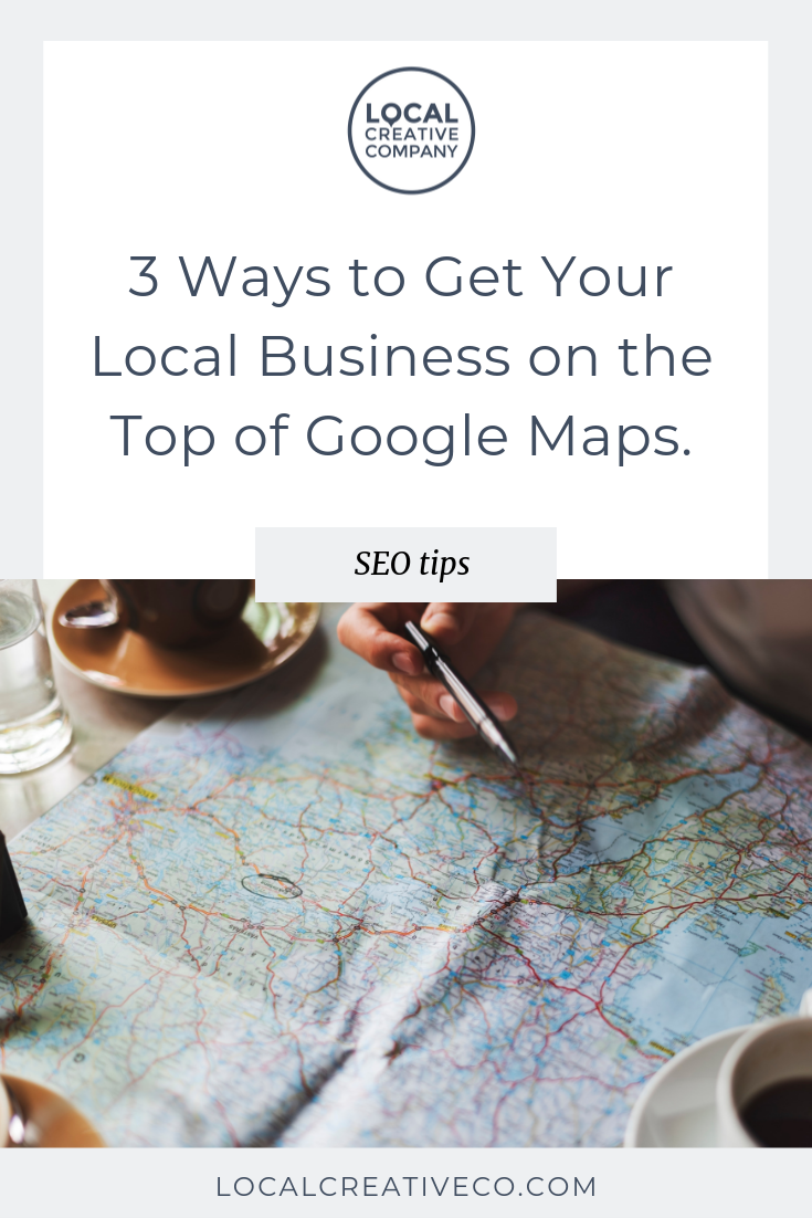 You see Google Maps suggesting businesses near you all the time and you wonder how your competition got there.  Here are 3 ways to get your local business website to the top of Google Maps. #3 might surprise you!
