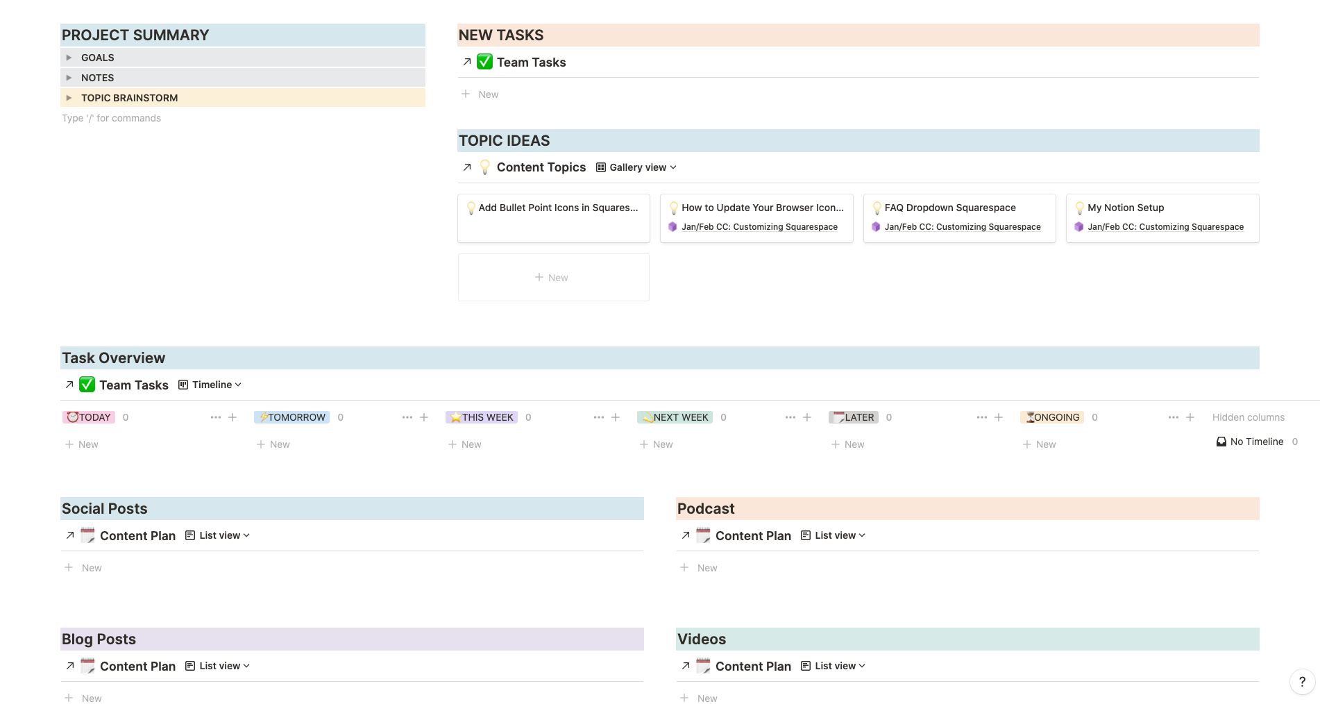 How To Use Notion As A Planner Reverasite