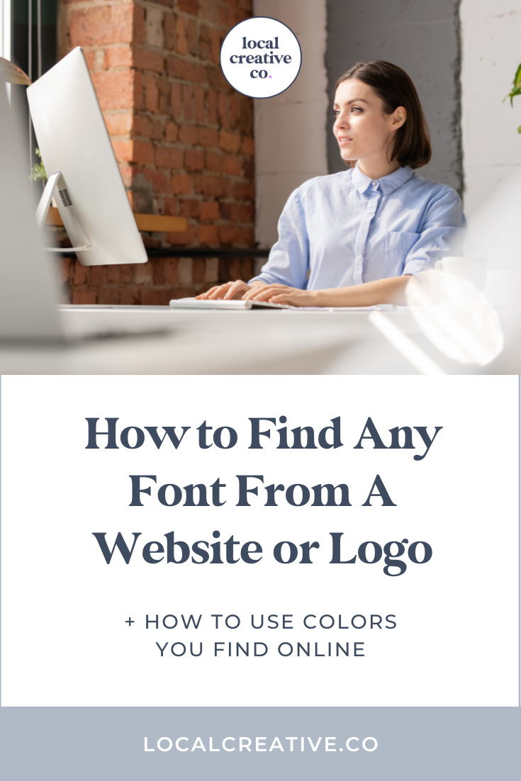 find a font using an image