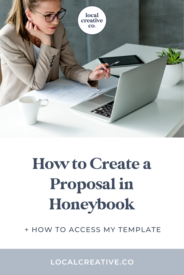 How to create a Honeybook proposal template